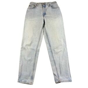 Vintage Levi's 551 Jeans Women 8 Short‎ Blue Relaxed Fit Tapered Leg USA Made